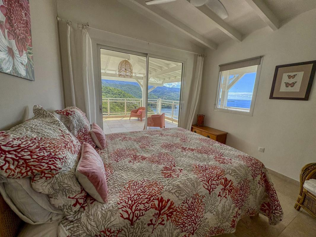 9.Location Villa piscine vue mer Bouillante Guadeloupe_Suite 1 Vue mer